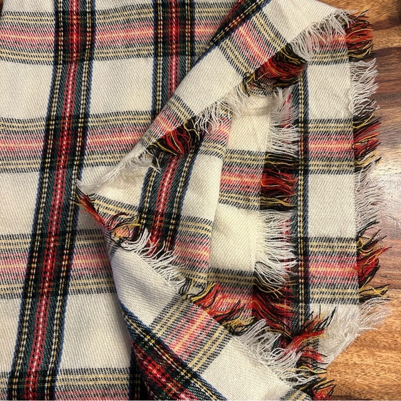 Plaid Fringe Eternity Scarf by Aldo - Picture 9 of 12